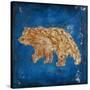 Lodge Pole Pine Bear-LightBoxJournal-Stretched Canvas
