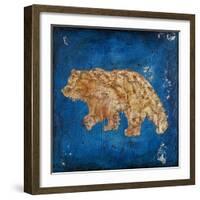 Lodge Pole Pine Bear-LightBoxJournal-Framed Giclee Print