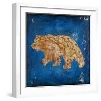 Lodge Pole Pine Bear-LightBoxJournal-Framed Giclee Print