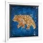 Lodge Pole Pine Bear-LightBoxJournal-Framed Giclee Print