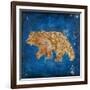 Lodge Pole Pine Bear-LightBoxJournal-Framed Giclee Print