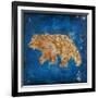 Lodge Pole Pine Bear-LightBoxJournal-Framed Giclee Print