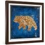 Lodge Pole Pine Bear-LightBoxJournal-Framed Giclee Print