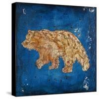 Lodge Pole Pine Bear-LightBoxJournal-Stretched Canvas