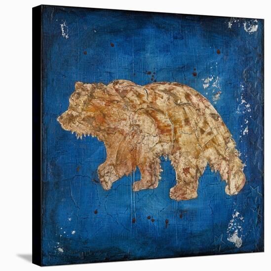 Lodge Pole Pine Bear-LightBoxJournal-Stretched Canvas