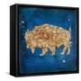 Lodge Pole Pine Bison-LightBoxJournal-Framed Stretched Canvas