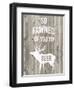 Lodge Pun I-Studio W-Framed Art Print