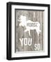 Lodge Pun IV-Studio W-Framed Art Print