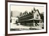 Lodge, Rainier National Park, Oregon-null-Framed Art Print