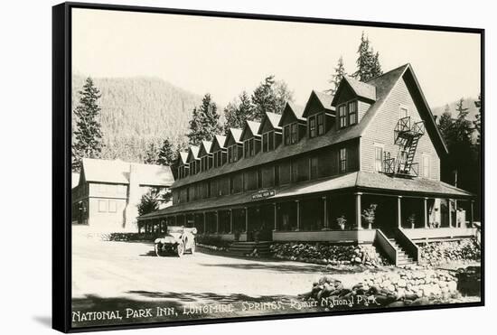 Lodge, Rainier National Park, Oregon-null-Framed Stretched Canvas