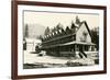 Lodge, Rainier National Park, Oregon-null-Framed Premium Giclee Print