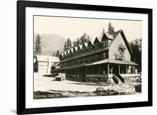 Lodge, Rainier National Park, Oregon-null-Framed Premium Giclee Print