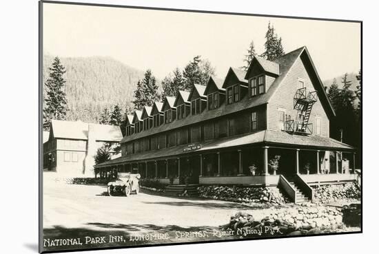 Lodge, Rainier National Park, Oregon-null-Mounted Art Print