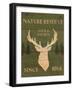 Lodge Signs IX Green-James Wiens-Framed Art Print