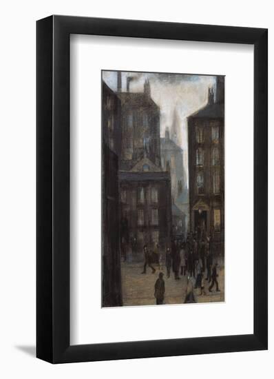 Lodging House, 1921-Laurence Stephen Lowry-Framed Premium Giclee Print