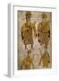 Lodhanri King of the Alemanni with a Bishop, a Duke and an Earl-null-Framed Photographic Print