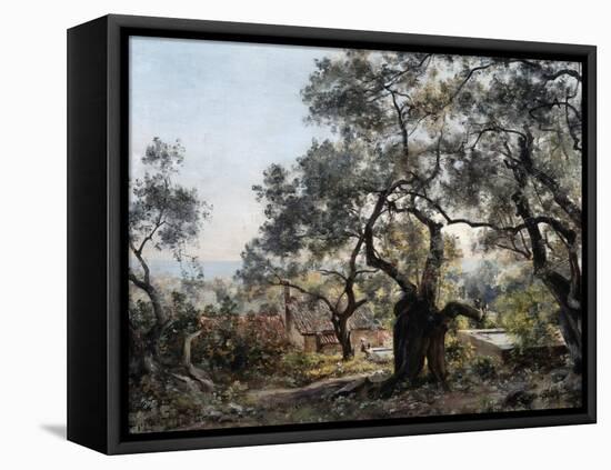 Lodola, Close to Menton, 1892-Emmanuel Lansyer-Framed Stretched Canvas