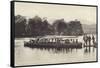 Lodore and Derwentwater Hotels Electric Launch-null-Framed Stretched Canvas