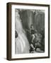 Lodore Falls, Lake District-WM Craig-Framed Art Print