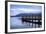 Lodore Landing on Derwentwater w Clouds over Skiddaw, Lake District Nat'l Pk, Cumbria, England, UK-Ian Egner-Framed Photographic Print