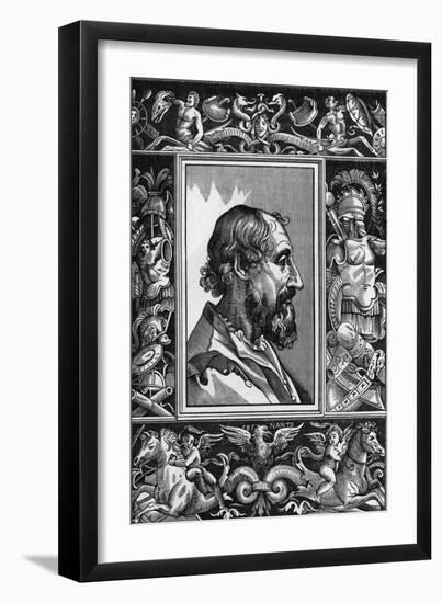 Lodovico Ariosto, Titian-FDF Nanto-Framed Art Print