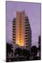 Loews Hotel and Royal Palms at Dusk, Collins Avenue, Miami South Beach, Art Deco District, Florida-Axel Schmies-Mounted Photographic Print