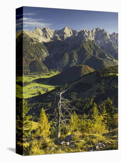 Lofer Mountains, Tyrol, Austria-Rainer Mirau-Stretched Canvas