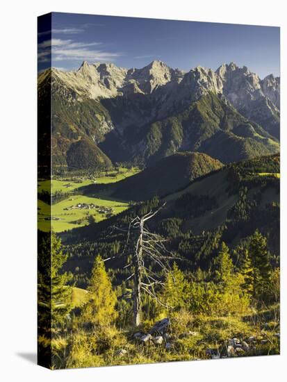 Lofer Mountains, Tyrol, Austria-Rainer Mirau-Stretched Canvas
