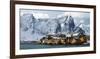 Lofoten Reine - Panorama-Rolf Fischer-Framed Art Print