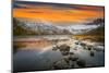 Lofoten Warm Sunset-Marco Carmassi-Mounted Photographic Print