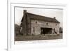 Log Building, Nashville, Indiana-null-Framed Art Print