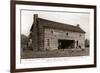 Log Building, Nashville, Indiana-null-Framed Art Print