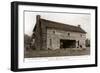 Log Building, Nashville, Indiana-null-Framed Art Print