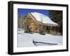 Log Cabin Colorado, USA-null-Framed Premium Photographic Print