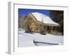 Log Cabin Colorado, USA-null-Framed Premium Photographic Print