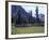 Log Cabin, Horse and Corral, Banff National Park, Alberta, Canada-Janis Miglavs-Framed Photographic Print