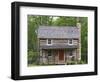 Log Cabin, New Castle, Virginia, USA-Charles Gurche-Framed Photographic Print