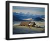 Log Cabin, Philipsburg, Granite County, Rocky Mountains, Montana, USA-Robert Francis-Framed Photographic Print