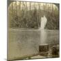 Log Flume, Oregon, Usa-Underwood & Underwood-Mounted Photographic Print