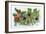 Log of Ivy, Holly and Hazelnuts-Nell Hill-Framed Giclee Print