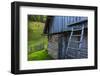 Log Piles In Alcove Outside Farm Building, Triglav National Park, Trenta Valley-Juan Carlos Munoz-Framed Photographic Print