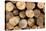 Log Wood Texture Backgrounds-photosoup-Stretched Canvas