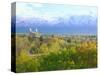 Logan City & Cache Valley at Sunset, Utah, USA-Scott T^ Smith-Stretched Canvas