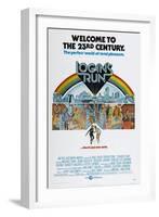LOGAN'S RUN, US poster, bottom from left: Michael York, Jenny Agutter, 1976-null-Framed Art Print