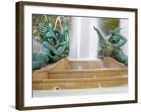 Logan Square Fountain, Parkway Museum District, Philadelphia, Pennsylvania-Richard Cummins-Framed Photographic Print