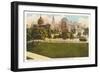 Logan Square, Skyline, Philadelphia, Pennsylvania-null-Framed Art Print