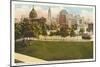 Logan Square, Skyline, Philadelphia, Pennsylvania-null-Mounted Art Print