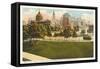 Logan Square, Skyline, Philadelphia, Pennsylvania-null-Framed Stretched Canvas