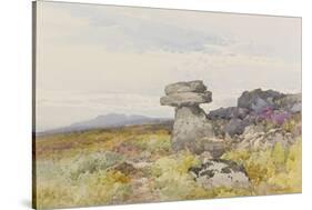 Logan Stone, Rippon Tor , C.1895-96-Frederick John Widgery-Stretched Canvas