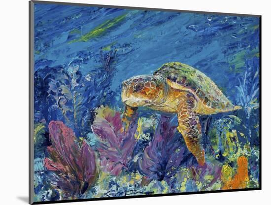 Loggerhead Turtle-Lucy P. McTier-Mounted Giclee Print